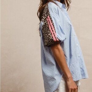 Eclectic button down shirt